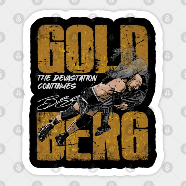 Goldberg Devastation Sticker by MunMun_Design